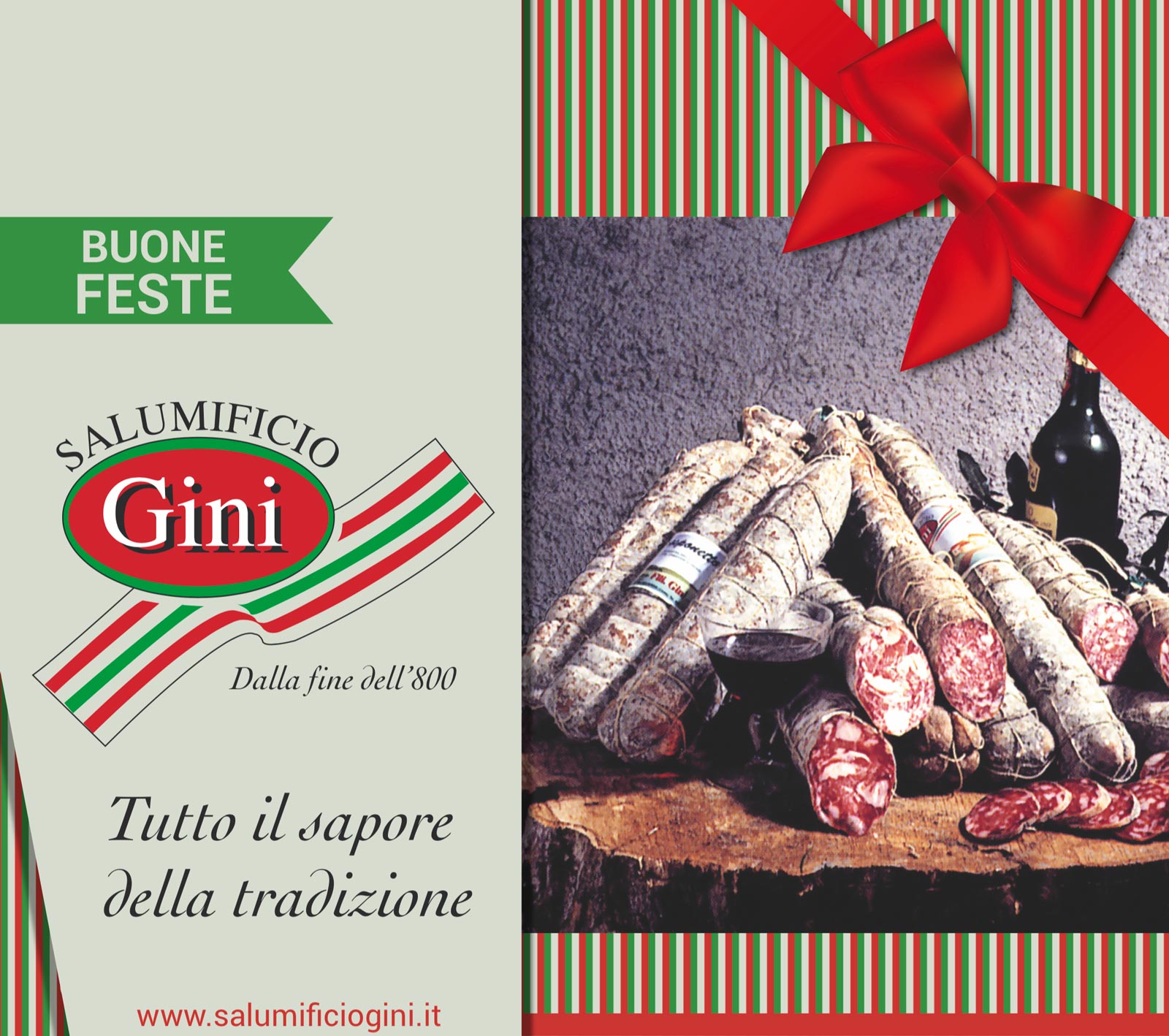 buoni regalo Natale salumifico Gini