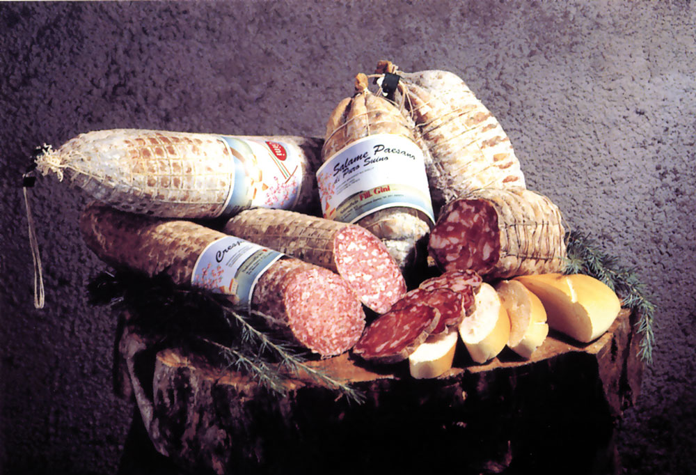 Crespone e salame paesano