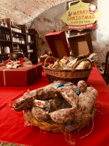 Cesti di natale salumificio Gini
