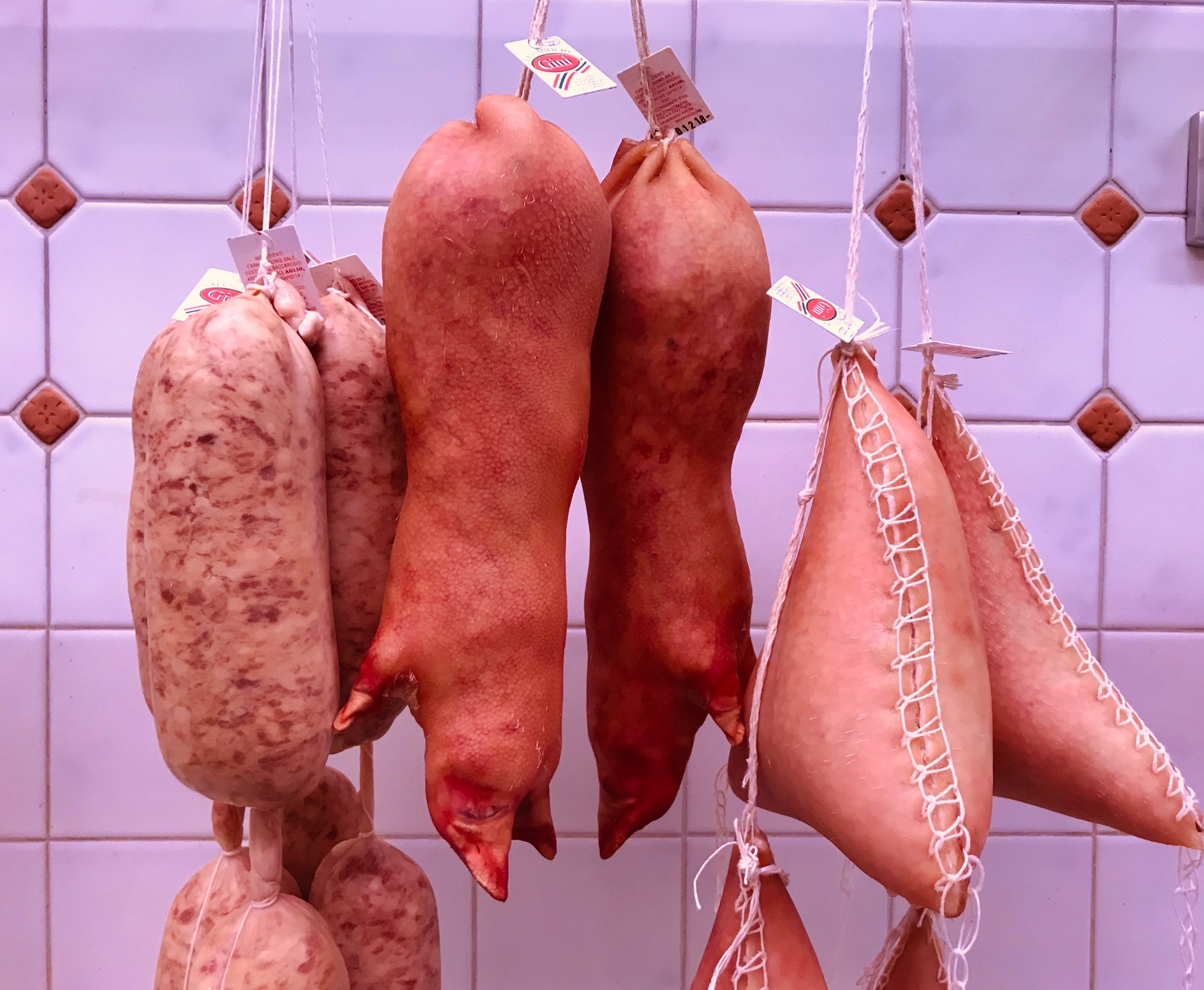 zampone, trioangolo, vaniglia del Salumifico Gini