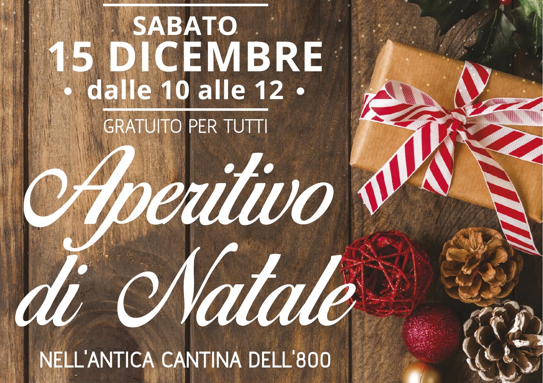 Aperitivo di natale salumificio gini