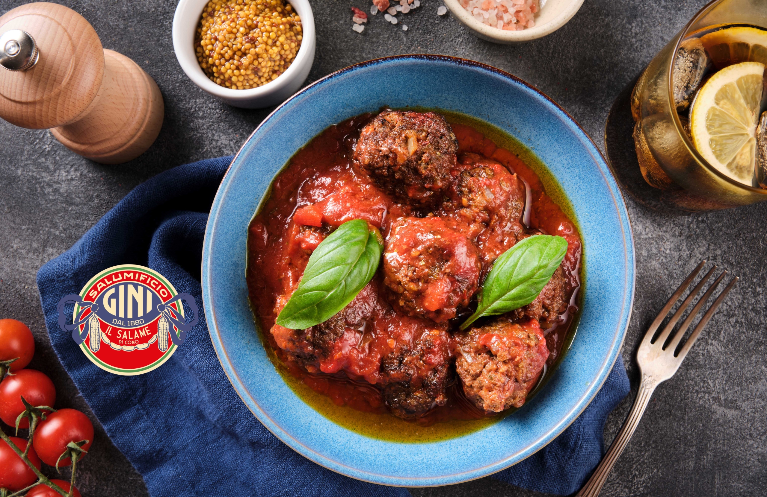 polpette al sugo spaccio Salumificio Gini